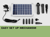 Protege 20W Solar Fountain Submersible Water Pump Power Panel Kit Garden Pond V219-PMPFPKPROAN10