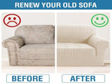 Sofa Cover 1 Piece Stretch Sofa Slipcovers Non Slip Sofa Cover with Elastic Bottom Washable for V1258-DP02-F-658