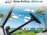 Golf Cart Steering Wheel Adapter, EZGO Adapter for TXT and RXV Models-Black V1259-DP01-A-5418