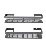 2 Pack Bathroom Wall Shelf Storage Racks, 30 x 13 x 5 cm, Black V1188-MS-617-091