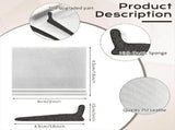 50 Pieces Door Corner Seal, Self Adhesive Frame Door Corner Seals for Noise Isolation and Weather V1366-AZ2-W-21706