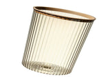 Transparent Garbage Bin with Top Ring Easy Attached Lid Free Large Capacity Trash Bin Can for V1294-YM0706-3117230156714