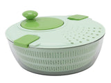 4L Vegetable Dryer PP Salad Spinner Multifunction Salad Drainer Bowl for Home Kitchen Green V1294-YM0717-3118220212211
