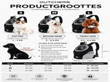 Pet Carrier Backpack with Breathable Mesh Panels, Safety Strap and Adjustable Shoulder Straps for V1189-LC-HW-00006