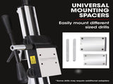 BAUMR-AG Adjustable Core Drill Wheeled Rig Stand V219-DRLSTDBM431A
