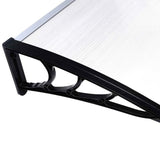 Mountview Window Door Awning Outdoor 1M X 1.5M Transparent 1x1.5M OD1006-1X1.5