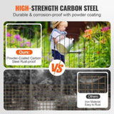 VEVOR Garden Fence, No Dig Fence 61 x 33 cm Animal Barrier Fence, Underground Decorative Garden V952-JSWL2413INCHO06VPV0