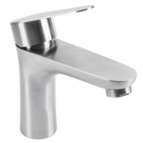 Stainless Steel Hot Cold Faucet Mixer Water Tap Sink Faucet with Single Handle for Bathroom Use V1294-YM0710-3112210068211