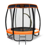 Kahuna Trampoline 6 ft with Roof Cover - Orange TRA-KAH-06-OR-RF