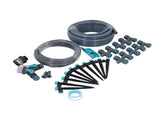 Drip Irrigation System 32.8FT 8 Holes Adjustable Precise Misting Drip Irrigation Sprinkler Kit for V1294-YM0901-3111250079411