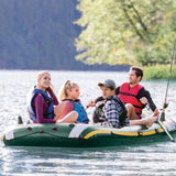 Intex Seahawk 4 Inflatable Boat Set - 4 Person 68351NP