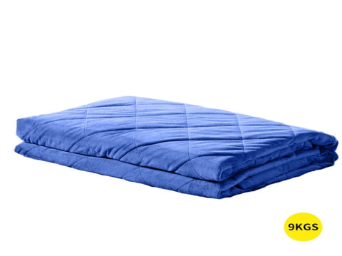 DreamZ Weighted Blanket Heavy Gravity Blue 9KGS BK1008-9KGS-BL_NZ
