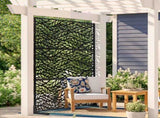 Metal Privacy Screen, 47" W x 72" H, Outdoor Privacy Screens & Panels, Freestanding Outdoor Divider V952-DLSHWYSPMJS7J715TV0