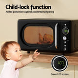 Devanti 20L Microwave Oven 700W Black MIO-EF20L-BK