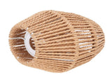 Paper Rope Lamp Shade Compatible with E27 E14 Base Decorative Woven Lampshade for Home Hotel Coffee V1294-YM0901-3119250029611