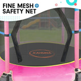 Kahuna Mini 4.5 ft Trampoline Blue Pink TRA-FJP-45-BUPK