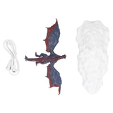3 Dimensional Printing Dragon Shape Light Innovative LED Desk Lamp for Home Dormitory V1294-YM0901-3119210081711