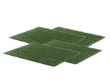 4 Grass Mat 63.5cm x 38cm for Pet Dog Potty Tray Training Toilet V274-PET-MAT-202-X4