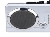 Portable Cassette Player Recorder AM FM Radio with Built in Speaker Microphone Earphone Jack Battery V1294-YM0901-3115250085911