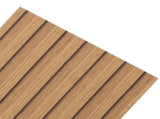 Waterproof Khaki Wood Grain Wall Sticker Panels Self Adhesive for Modern Home Decoration V1369-AZ3-W-19196