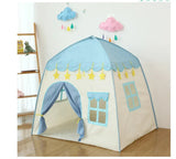 130CM Portable Kids Castle Tent Large Blue V178-62182
