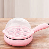 Multifunctional 2 in 1 Egg Cooker Non Stick Egg Frying Pan Egg Boiler Automatic Off Egg Boiler V1294-YM0717-3113220194612