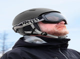 OutdoorMaster Kelvin II Ski Snow Sport Helmet Adjustable Dial Fit Snowboard Helmet for Men Women & V1168-KEL-SKI-GR-M