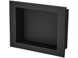 Shower Ready for Tile 40.64 x 40.64 cm, Single Shelf Organizer, Square Corners Wall-inserted V767-VVR-SLLYBK1C16YCJHDDFV0
