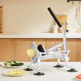 VEVOR Commercial Slicer, 1/4 inch Fruit Slicer, Stainless Steel and Aluminum Alloy V952-FQQPJWS14INCM6M4PV0