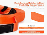Heavy Duty Tow Strap Recovery Kit 76.2 mm x 9.1 m Tree Saver Winch Strap, Triple V952-DZDL30FT3INJ8YCJE001V0