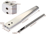 50 Pcs Copper Rivet and Burr 9 and 12 Copper Leather Brass Rivets Fastener Install Setting Tool V1188-WTJ-TLK-0064