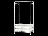 Levede 63CM Clothes Rack Stand Heavy Duty Hanging CR1012-4-WH_NZ