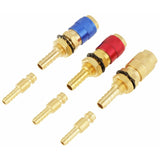 Quick Connector, 3 pcs 8Mm Water Cooled Welding Connector Gas Adapter For Tig Welding Torch V1188-MS-227-2016