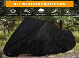 Bicycle Cover Waterproof High Quality Tarpaulin Bicycle Garage Anti-Dust Rain UV Protection Bicycle V1370-AZ4-05787