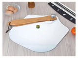 Removable Pizza Shovel With Foldable Wooden Handle For Easy Storage Spatula Paddle For Baking V1192-AZ-W-3560