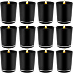 40 Pack Black Matt Tealight Candle Holder 6.5cm Festival Decor Wedding Propose Parties Holiday and V382-BLKFHX40