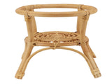 Plant Stand Flower Pot Rack Rattan Minimalist Stable 9.4in Diameter Planter Holder for Indoor V1294-YM0710-3111230285111