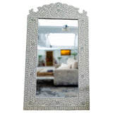 MOTHER OF PEARL SERENE REFLECTION WALL MIRROR V742-VM2