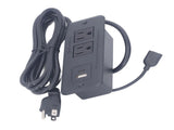 Recessed Power Strip Power Socket with USB Type C Port Fast Charging PD20W Flush Mount Outlet for V1294-YM0901-3114230154411