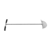 Manual Lawn Edger with Saw Tooth Blade Half Moon Edger Lawn Tool with T Grip Handle for Cleaning V1294-YM0706-3111230192511