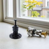 Interior Handrail Bracket Solid Iron Home Mounting Support 2Pcs V1366-AZ2-W-17170