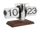 Flip Desk Clock Vintage Large Number 24 Hours Auto Flip Down Mechanical Clock for Home Living Room V1294-YM0901-3115250023811