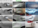 Dent Puller Car Dent Remover,3Pcs Dent Removal Kit,Glass Suction Cup Heavy Duty Aluminum Vacuum V1192-AZ-W-28802