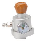 Soda Maker Adapter Aluminum Corrosion Rust Resistance CO2 Refill Connector with Pressure Gauge 8mm V1294-YM0626-3113220314911