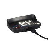 Giantz Universal Car Digital GPS Speedometer OBDHeads Up Display Overspeed Warning Alarm CAR-SPOMR-HUD-90MM-OBD-BK