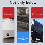 2 pcs Tail T Handle Lock Compression Latch Black For Trailer Ute Canopy Toolbox V201-2HBZ1390BL8AU