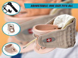 Neck Traction Air Decompression Support Brace Cervical Collar Hand Pump V63-824181