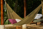 Outdoor undercover cotton Mayan Legacy hammock King size Cedar V97-TKCEDAR