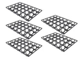 5PCS Nursery Pot Tray with 24 Cells Plant Pot Carrying Tray Plastic 24 Cells Square Flowerpot V1294-YM0901-3111250040411
