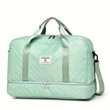 Luxury Duffle Bag Oversized Duffle Travel Bag Gym Bag Multiple Compartments Wet - Pink - Size 01 V1106-127-81999-PNK-01